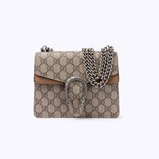 GUCCI Dionysus Crossbody Bag - Beige