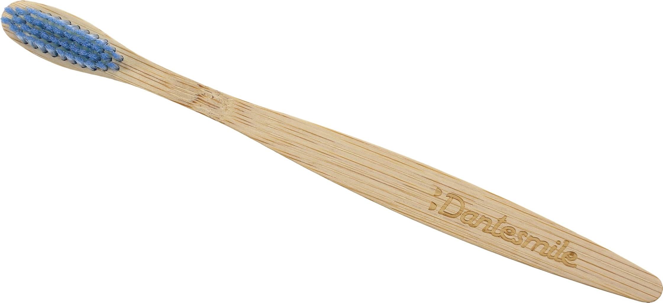 Dantesmile Bamboo Tandborste för vuxna - Light Blue