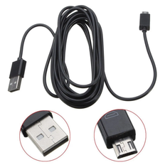 3 meters long Micro USB charging Cable for PS4 controls and Xbox One controls for charging and