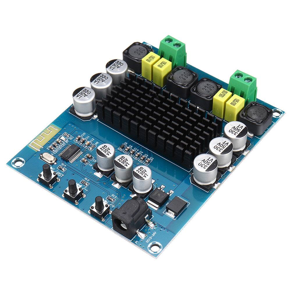 XH-M548 TPA3116D2 bluetooth 5.0 Dual Channel 2x120W High Power Digital Audio Power Förstärkare Board