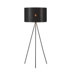 SLV - Fenda Tripod Golvlampa Ø45,5 Black/Copper/Black