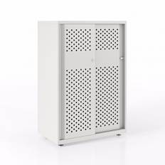 Kontorskab Glide - 115x80x47 cm, Farve Yellow
