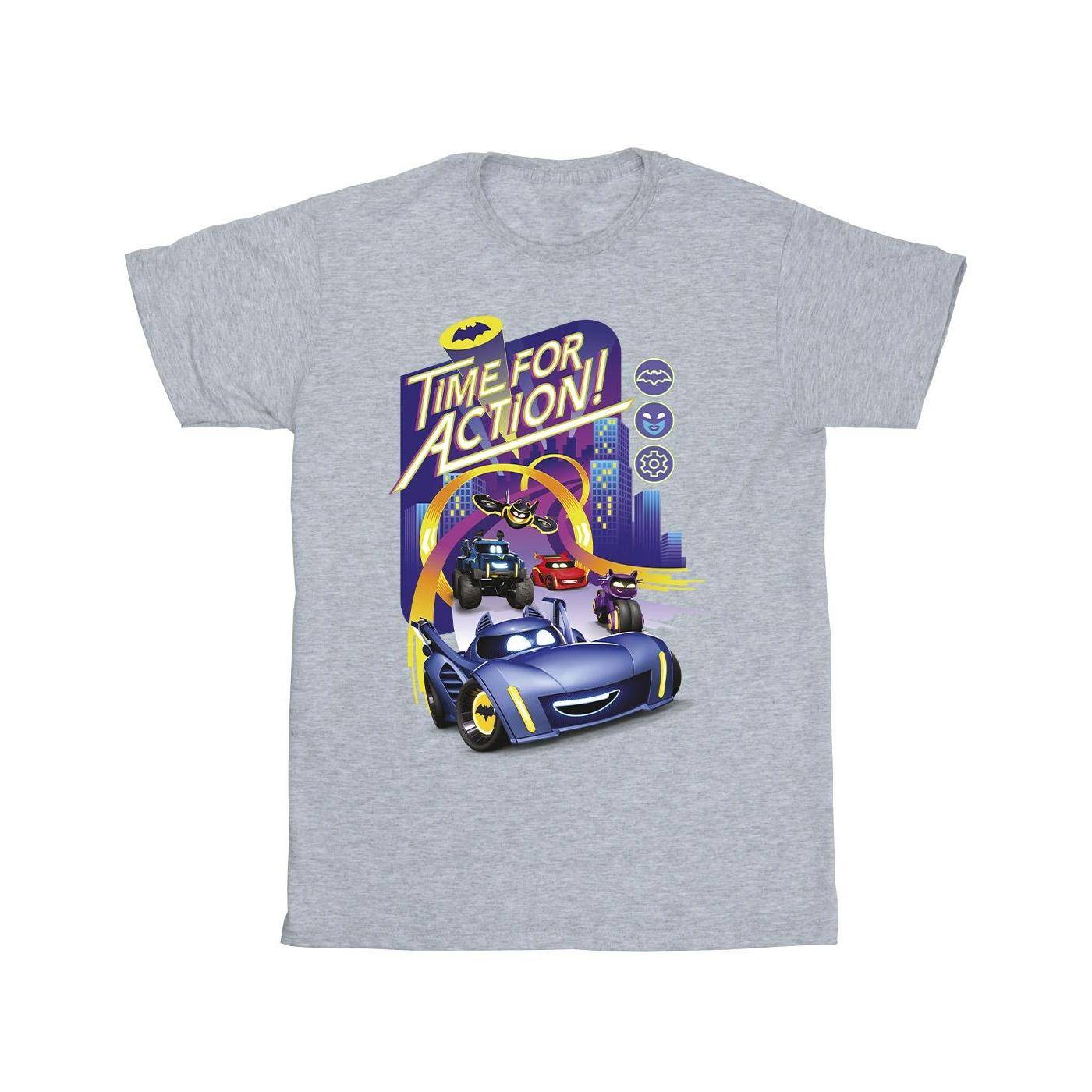 Batwheels Pojkar Dags för action T-shirt 5-6 Years grå