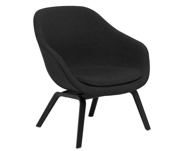 HAY About a Lounge Chair - AAL83 - Sortbejdset - Remix 183 - Eg Sæbe