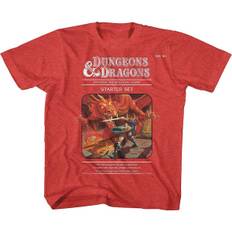 Ungdomsrød Starter Set Dungeons & Dragons T-shirt L