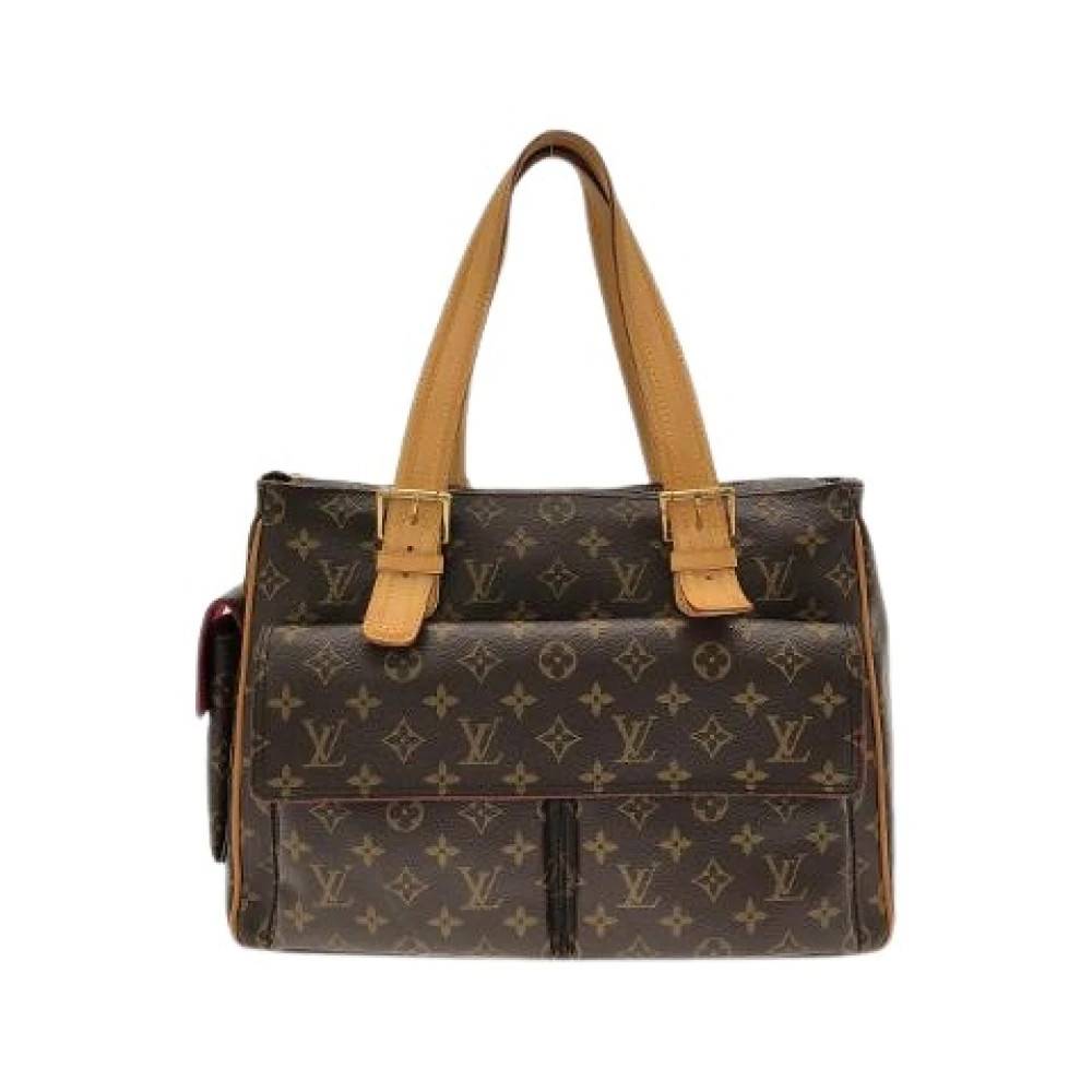 Louis Vuitton Vintage Pre-owned Monogram Skuldertaske - Vintage - Dame - Brun - ONE SIZE - Uld