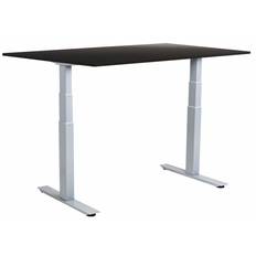 Sun-Flex III höj-/sänkbart bord, 140x80, grå/svart - Grå