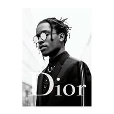 Asap Rocky x Dior Plakat