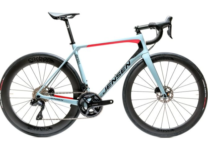 Jensen - SR Carbon - Shimano 105 - 12 Speed - S - Light blue
