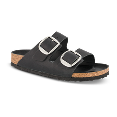 Birkenstock Arizona Big Buckle med Narrow Original fodseng Sort - 39