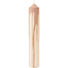 Ferm Living Dryp Bloklys 30 Cm - Lys Stearin Beige - 1104271899