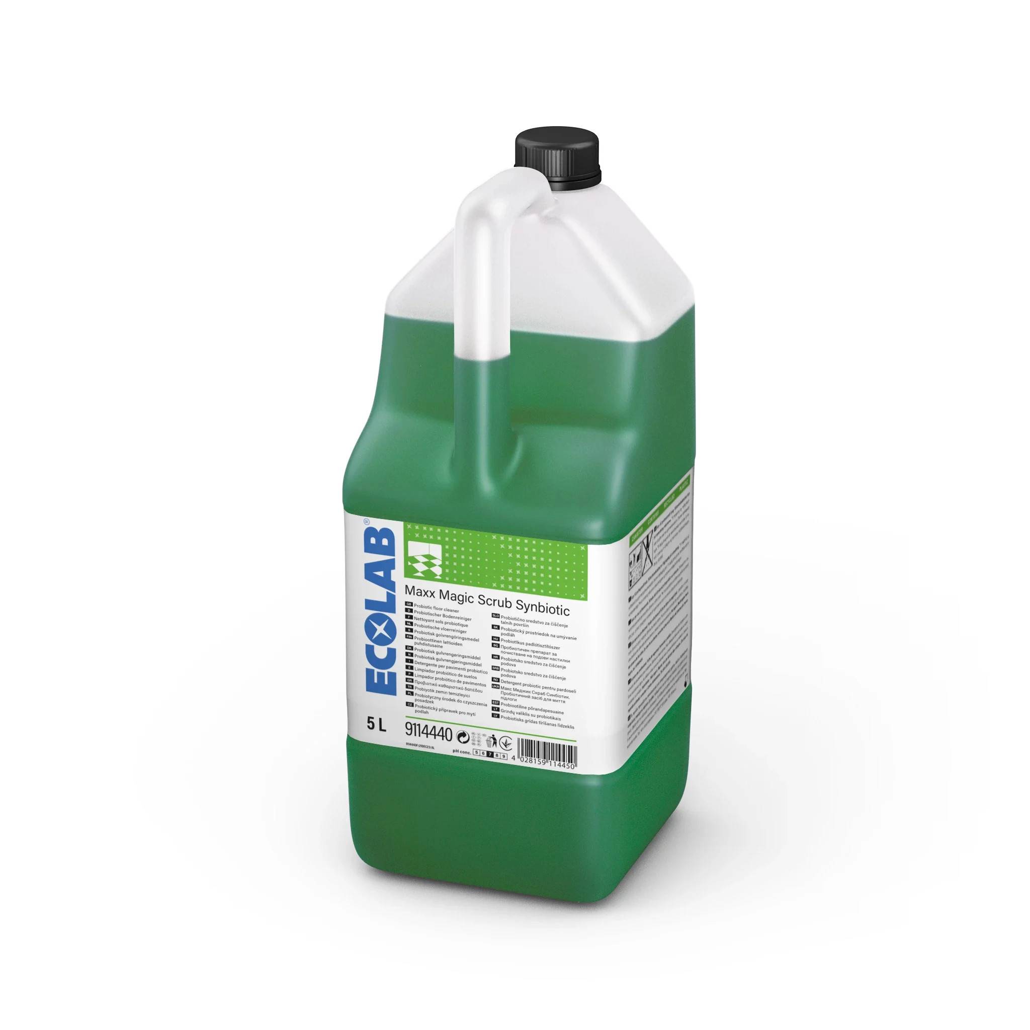 Golvrengöringsmedel Ecolab MAXX Magic Scrub Synbiotic, 2x5 L