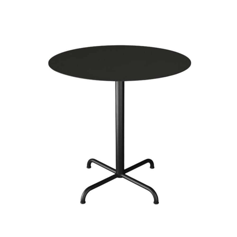 HOUE PICO Café Table Star Base Trädgårdsbord Black Ø74 cm