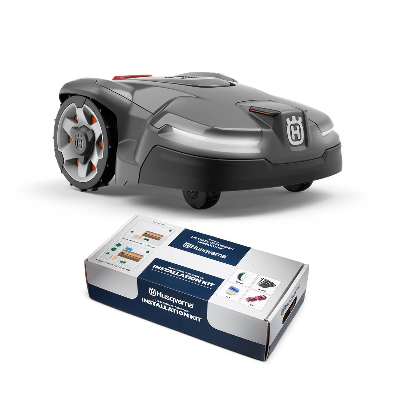 Husqvarna Automower® 415X Startpaket - - Garage på köpet