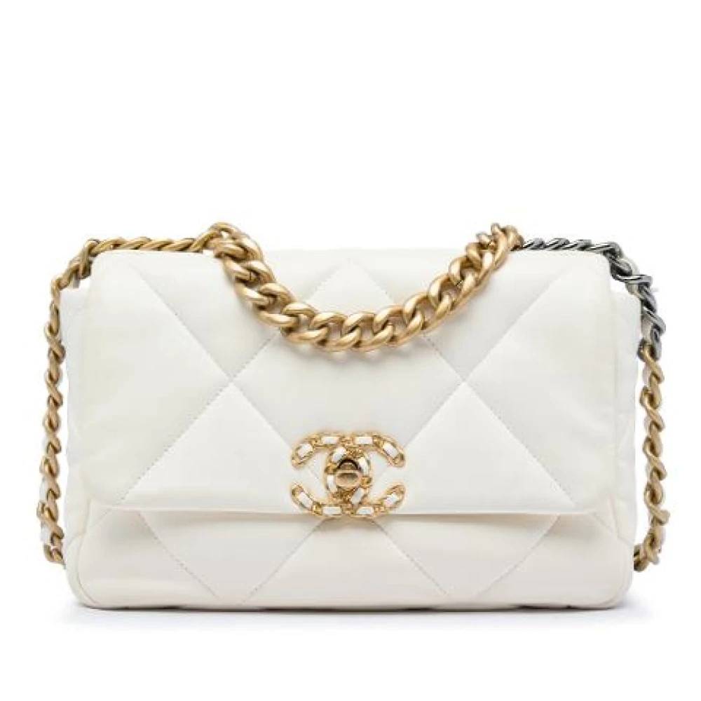 Chanel Vintage - Pre-owned Medium 19 Flap Bag Vintage - Dam - ONE Size - Läder