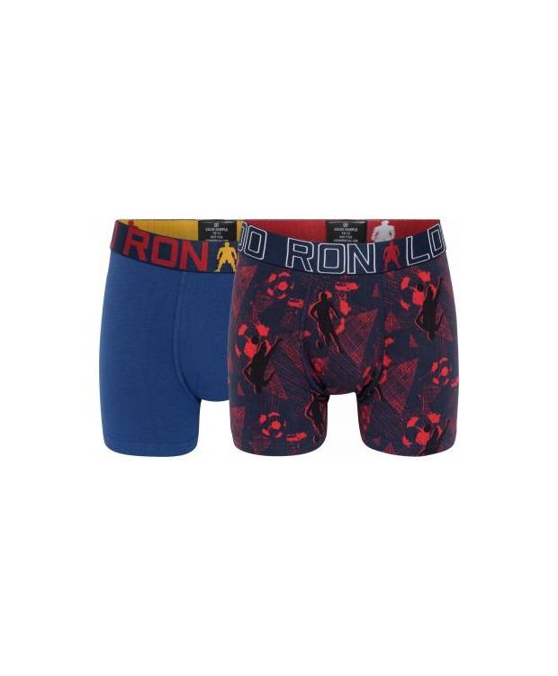 CR7 boys's multifarvet trunk 2-pak til drenge