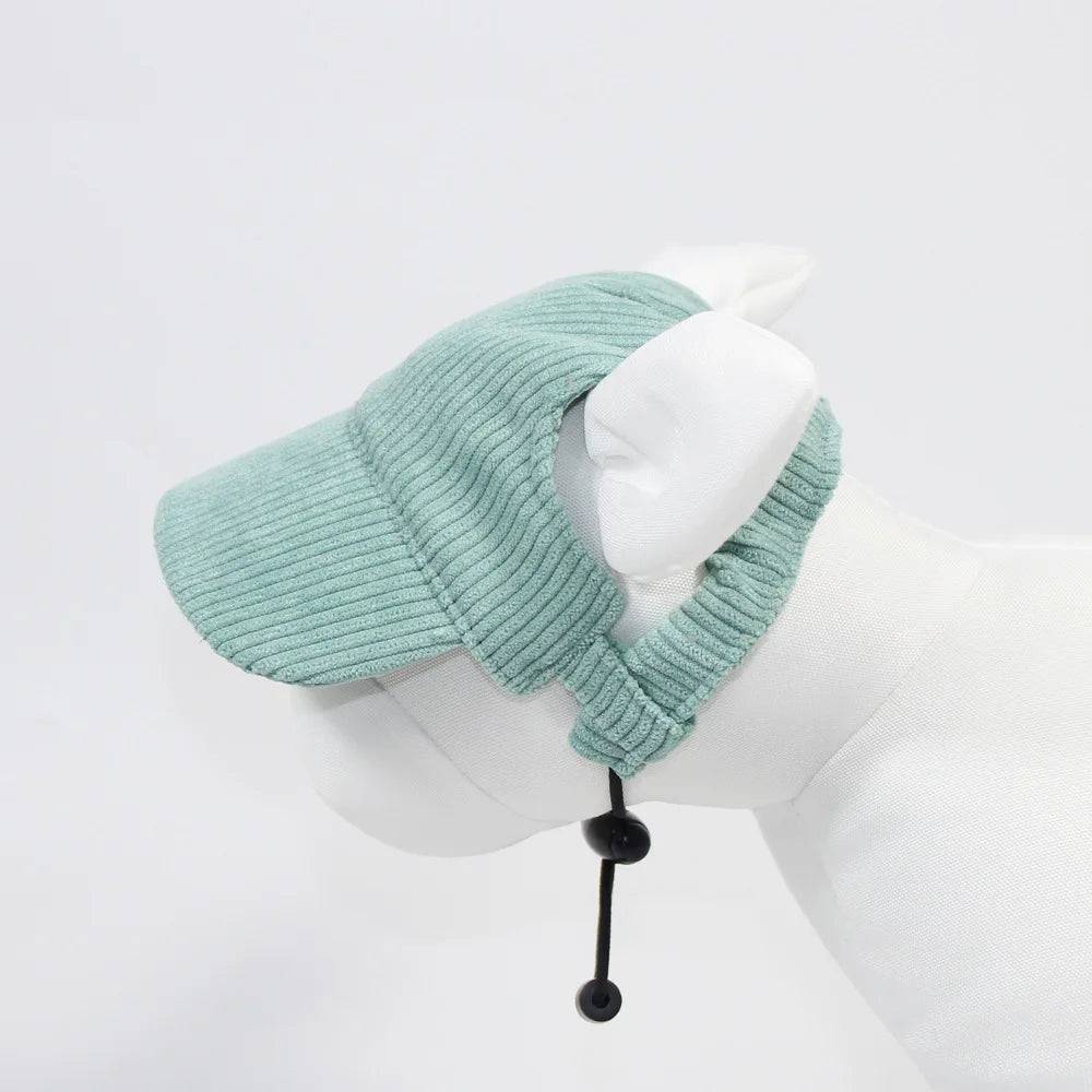 Adjustable Sun Protection Dog Hat – XS to XL - Pea Green / L-advise 15-22.5kg / SPC (L-advise 15-22.5kg)