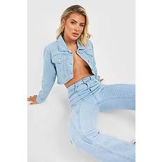 Contour Seam Straight Fit Jeans - light wash - 40