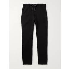 James Perse - Straight-Leg Supima Cotton-Jersey Sweatpants - Men - Black - 3