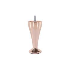Sängben Rosé 4-Pack 12 cm - Roséguld Möbelben Rosa