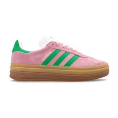 Adidas Originals, Sko, Dame, Lyserød, 41 EU, Læder, ‘Gazelle Bold W’ sneakers