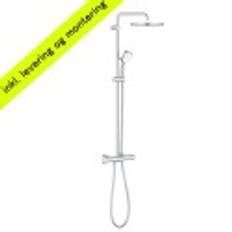 Inkl. montering, GROHE Tempesta Cosmopolitan 250 brusesystem, krom