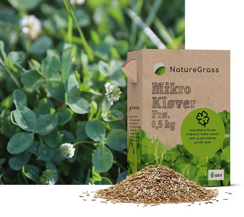 Natur Mikro Kløver EuroMic C1 0,5kg Æske