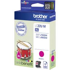 Brother Blæk LC-22U M Original Magenta LC22UM