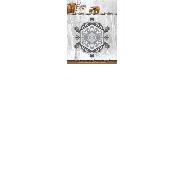 Amy Design Dies - Sturdy Winter - Winter Hexagon