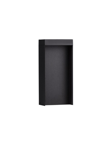 ALLEY Udendørs bedlampe i aluminium H30 cm 8W LED - Mat antracit