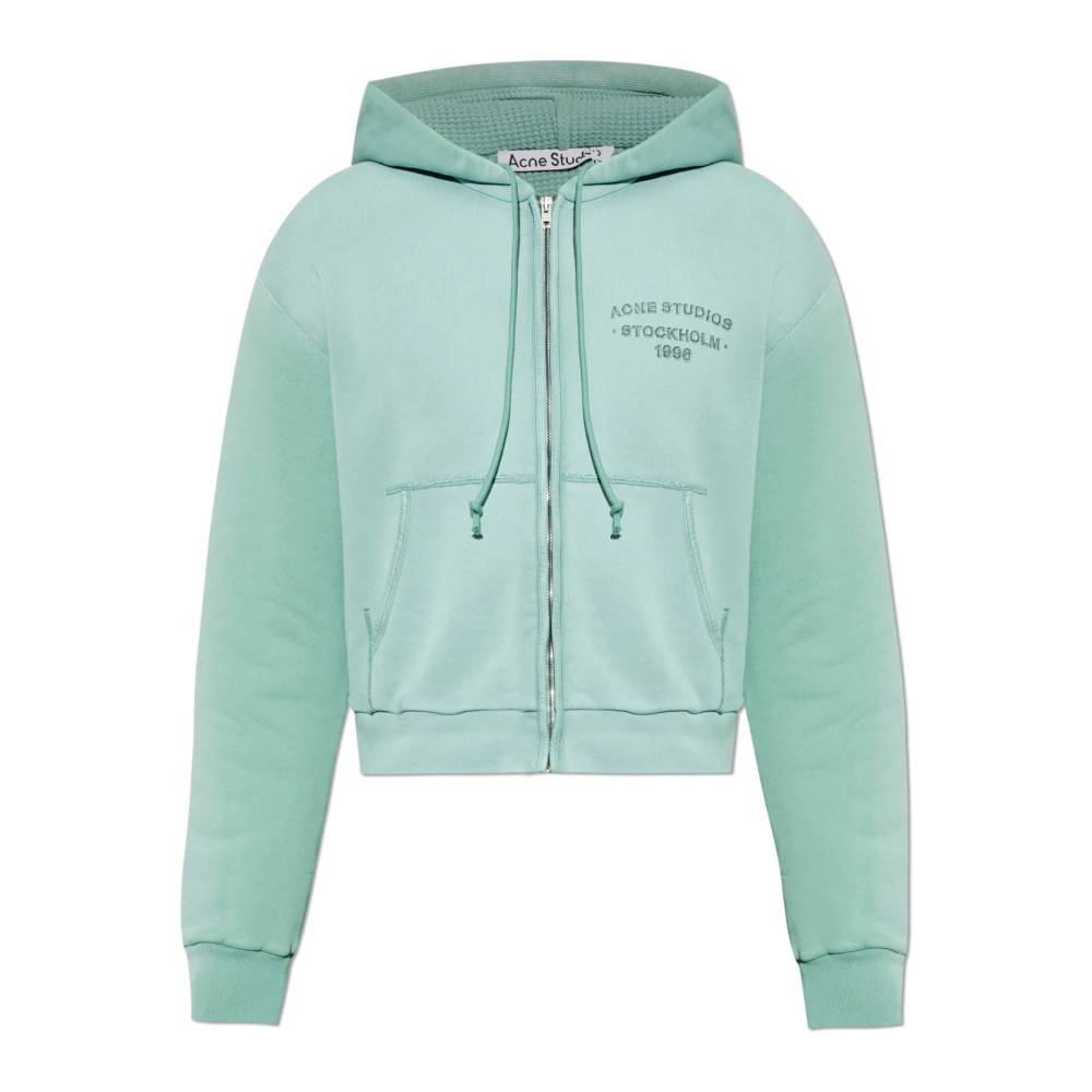 Acne Studios - Sprayed Zip Hoodie Sweatshirts & Hoodies - Herr - S - Bomull