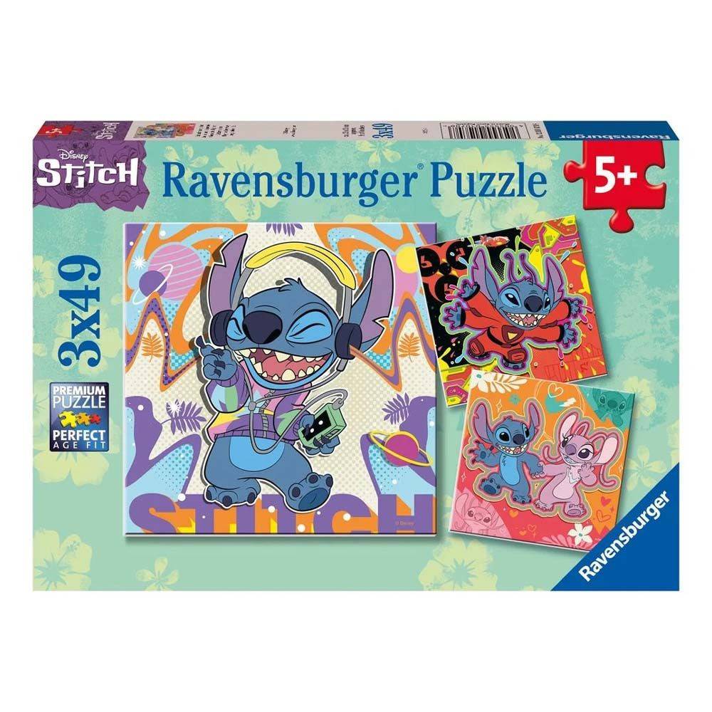 Disney Stitch Puslespil 3×