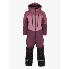 Lindberg Alpine Overall, Dry Rose/Plum, 140