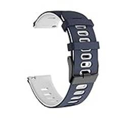 20 mm ersättningsarmband för klockarmband för COROS PACE 2 Sport Silikon Smart Watch Band för COROS APEX 42 mm armbandsarmband Correa (Färg: Beige, Storlek: För COROS PACE 2)