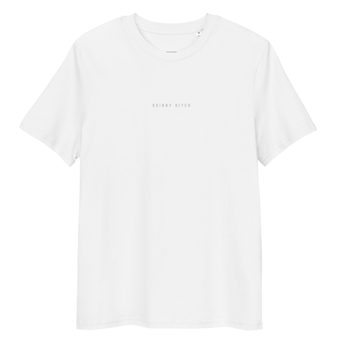 The Skinny Bitch organic t-shirt - White (4XL)