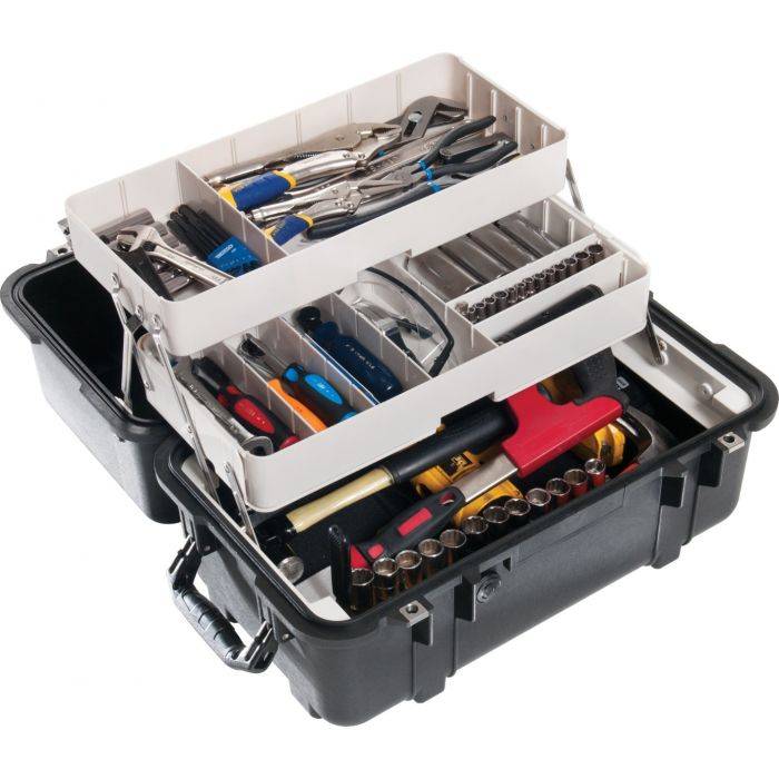 PELI™ PELI 1460 TOOL CASE, med bakkesystem