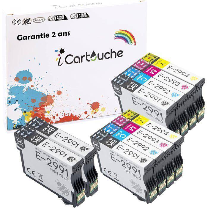 Cartouche d'encre Compatible pour Epson 29XL Expression Home XP-235 XP-245 XP-247 XP-255 XP-257 XP-332 XP-335 XP-342 XP-345 XP-352