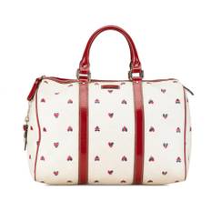 Gucci Vintage Gucci Boston Bag Stl. - Gucci Vintage Från Magasin - White (L 21.50cm x W 33cm x D 18cm)