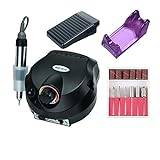 Nail Drill Machine 35000RPM Electric Nail Drill Machine Manicure Drill Machine Pedicure Professional Nail Drill Machine Salon Nail Drill Machine Portable Manicure Pedicure Drill Machine