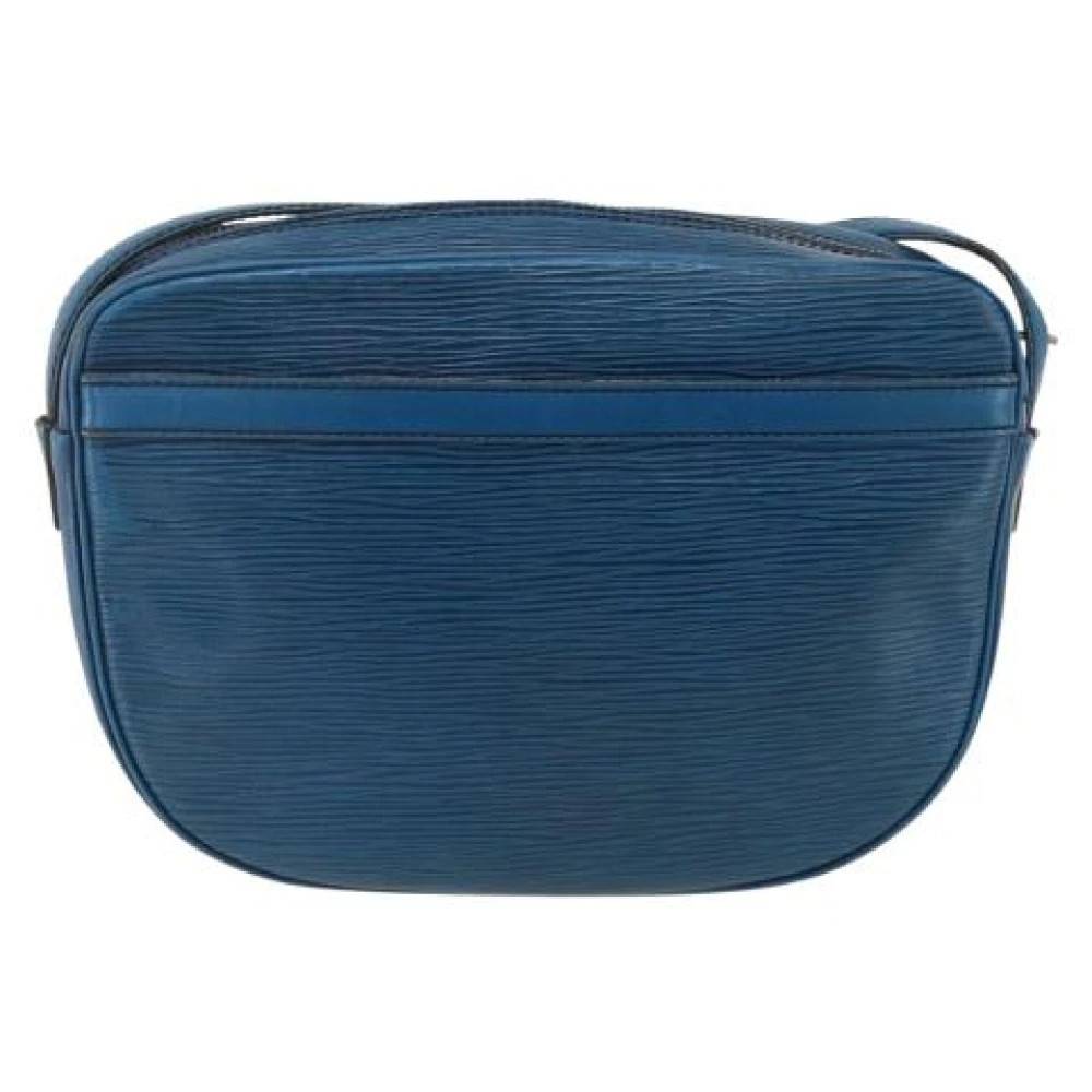 Louis Vuitton Vintage Pre-owned Vintage Skuldertaske - Vintage - Dame - Blå - ONE SIZE - Uld