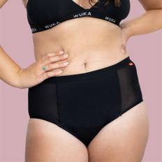 High Waist menstruationstrusse - WUKA (Varianter: Medium flow - 15 ml, Størrelse: XS)