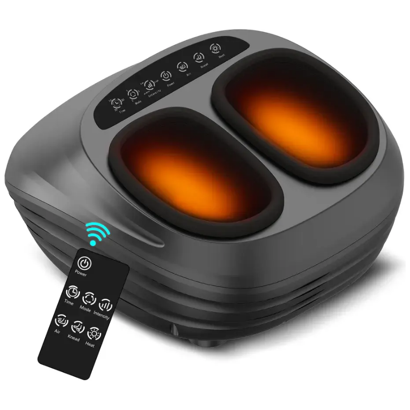 Shiatsu fodmassageapparat med fjernbetjening