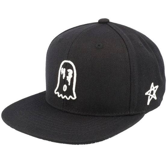 Hoonigan - Svart snapback Keps - Kids Ken Block X Trouble Andrew Ghost 43 Black Snapback @ Hatstore