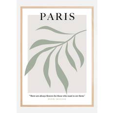Henri Matisse - Paris Art Green Plakat (30x40 cm)