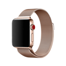 Apple Watch 41mm Mesh Urrem i Rustfrit Stål - Kompatibel med Serie 8 / 9