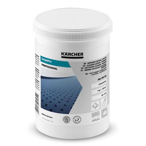 Rengøringsmiddel CarpetPro Cleaner iCapsol RM 760 OA pulver 0,8kg - KÄRCHER - 62958490