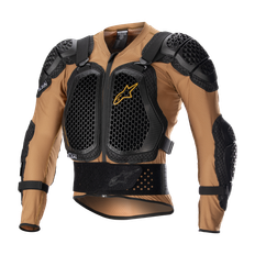 Fuldbrynje Alpinestars Bionic Action V2, Sand/Sort Tangerine
