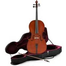 Cello för elever i 1/2 Storlek med Fodral av Gear4Music - Nästan Ny