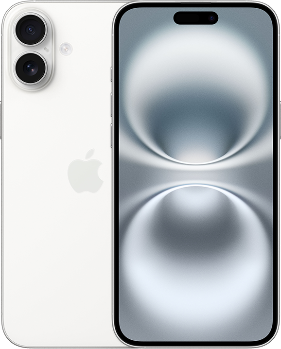 iPhone 16 Plus 256GB Vit