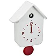Guzzini - Home, QQ Gökklocka med pendel - Vit, 24,8 x 12 x h39 cm - 16860211